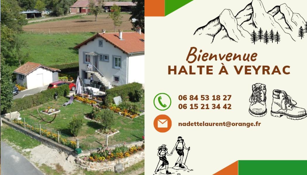 Halte A Veyrac Appartement Lavoute-sur-Loire Kamer foto